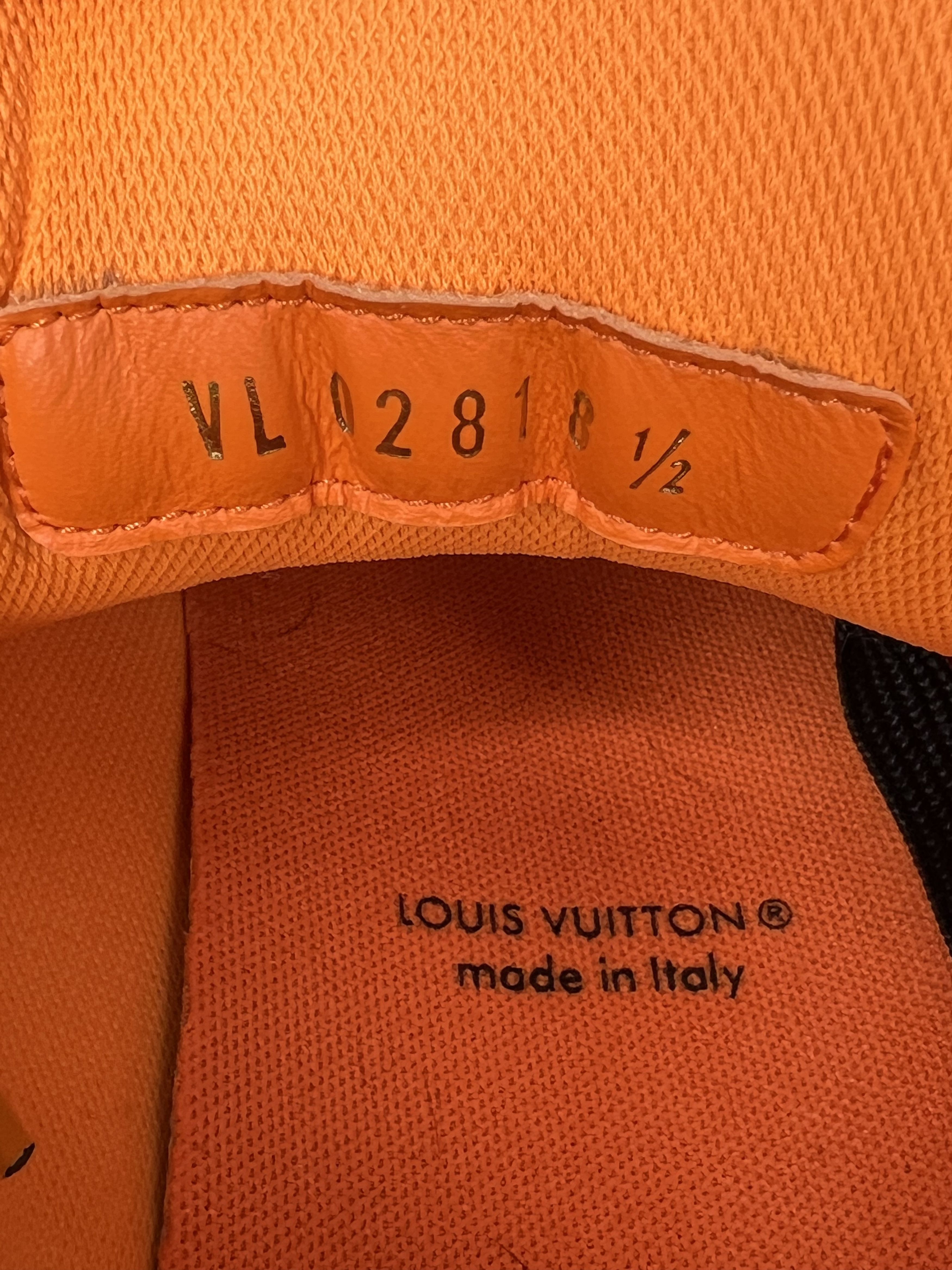 Louis Vuitton Louis Vuitton Orange Trainer Sneaker Virgil Abloh Size US 10.5 / EU 43-44 - 10 Thumbnail