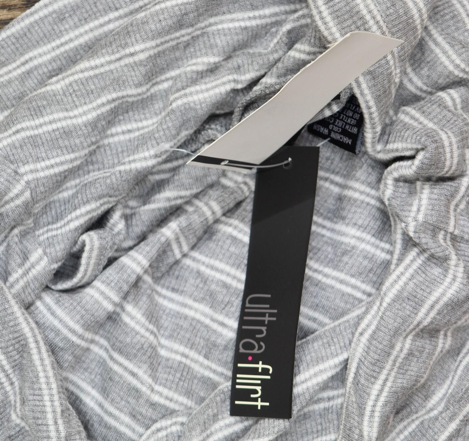 Other Nwt Ultra Flirt Sleeveless Cowl-neck Top 3c222mc Gray M Size M / US 6-8 / IT 42-44 - 4 Thumbnail
