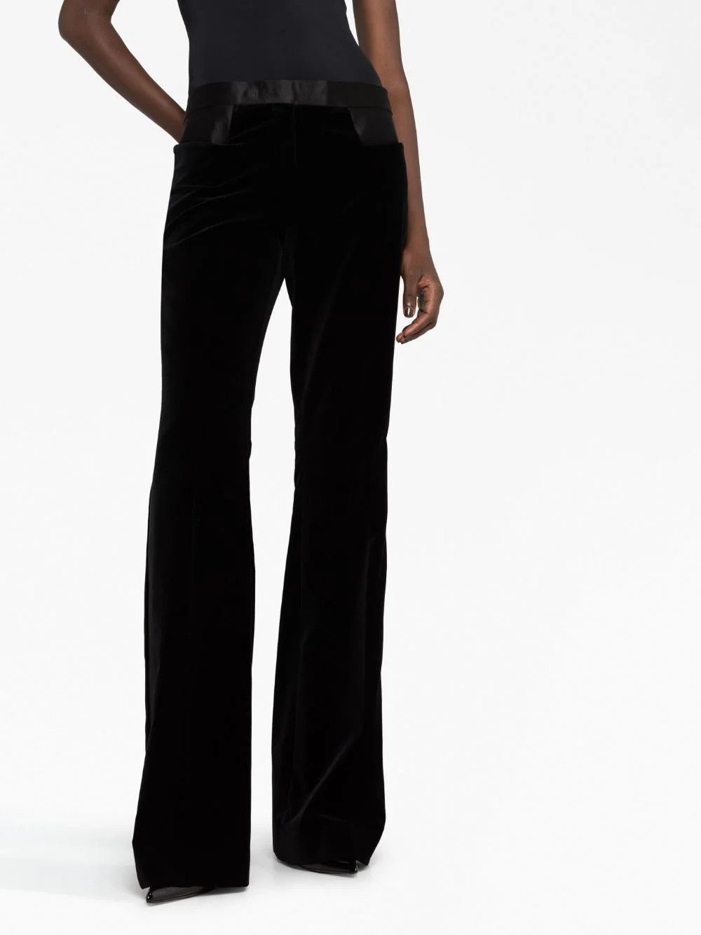 Tom Ford o1y0126 Sweatpant in Black Size 27" / US 4 / IT 40 - 2 Thumbnail