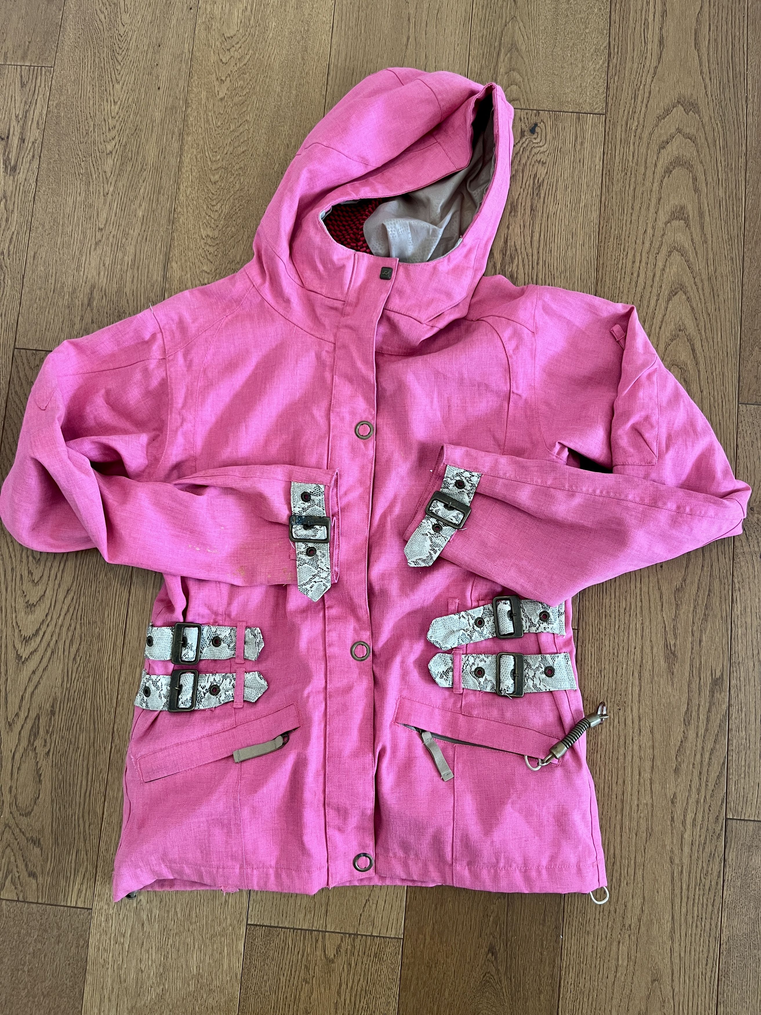 Vintage Vintage Ride Snowboards Priscilla LeVac Pro Shell Jacket Size M / US 6-8 / IT 42-44 - 2 Thumbnail