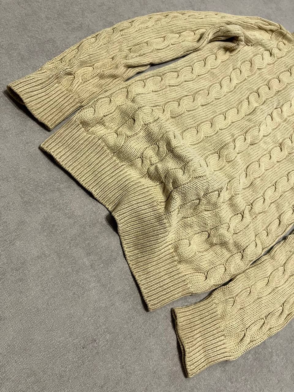 Polo Ralph Lauren Vintage Polo Ralph Lauren Women`s Cable Knit Sweater Sz M Size M / US 6-8 / IT 42-44 - 8 Thumbnail