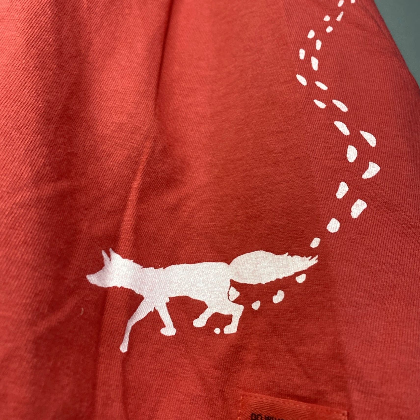 Life is Good Life Is Good Crusher Tee Long Sleeve T Shirt Christmas Fox In Snow 3X Red Womens Plus Size 3XL Holiday Gift Size XXL / US 16-18 / IT 52-54 - 4 Thumbnail