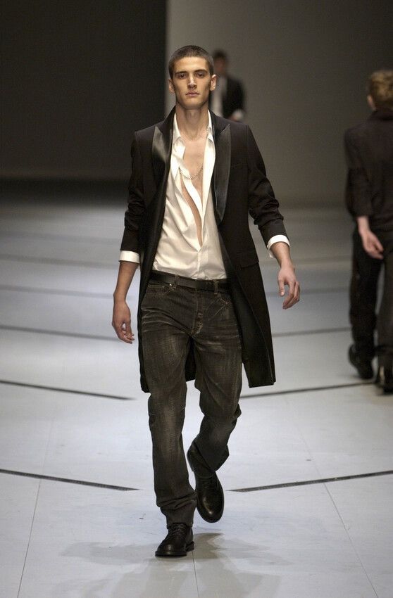 Dior × Hedi Slimane AW04 “Victim Of The Crime” Clawmark Jeans Size US 34 / EU 50 - 9 Thumbnail