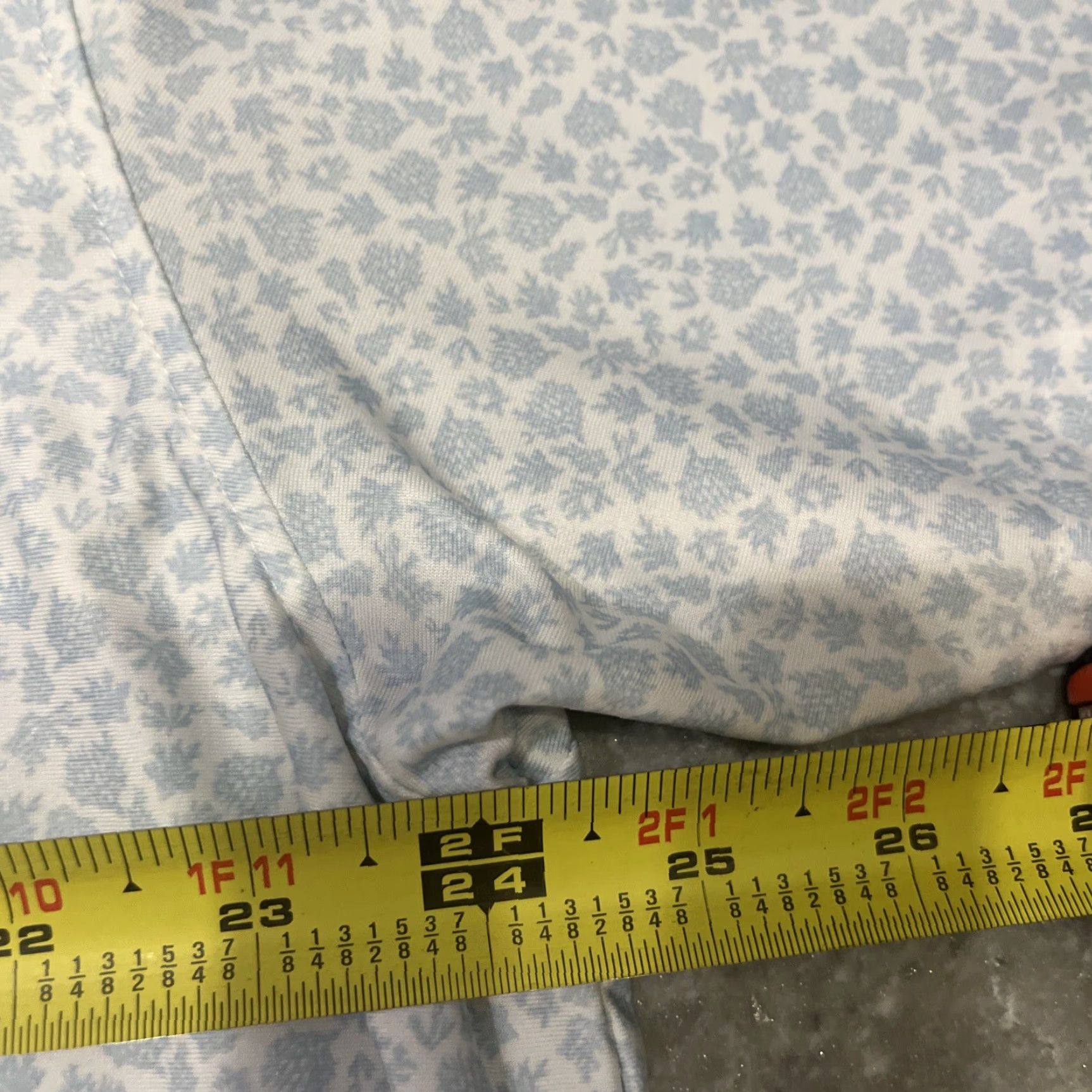 Vintage Hickey Freeman Polo Shirt Mens XL White Blue Desert Pattern Size US XL / EU 56 / 4 - 4 Thumbnail