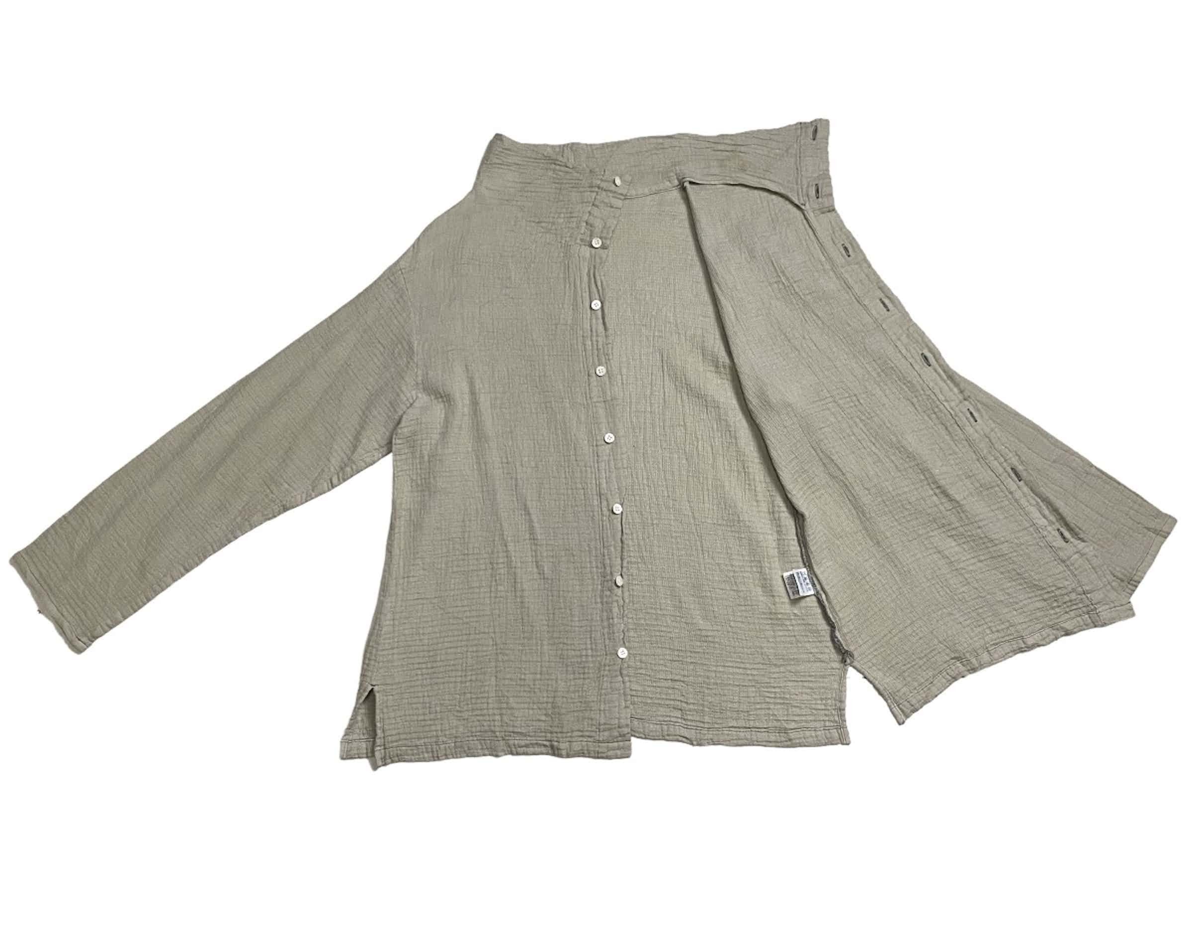 Issey Miyake Plantation by Issey Miyake shawn collar button up Size US M / EU 48-50 / 2 - 11 Thumbnail