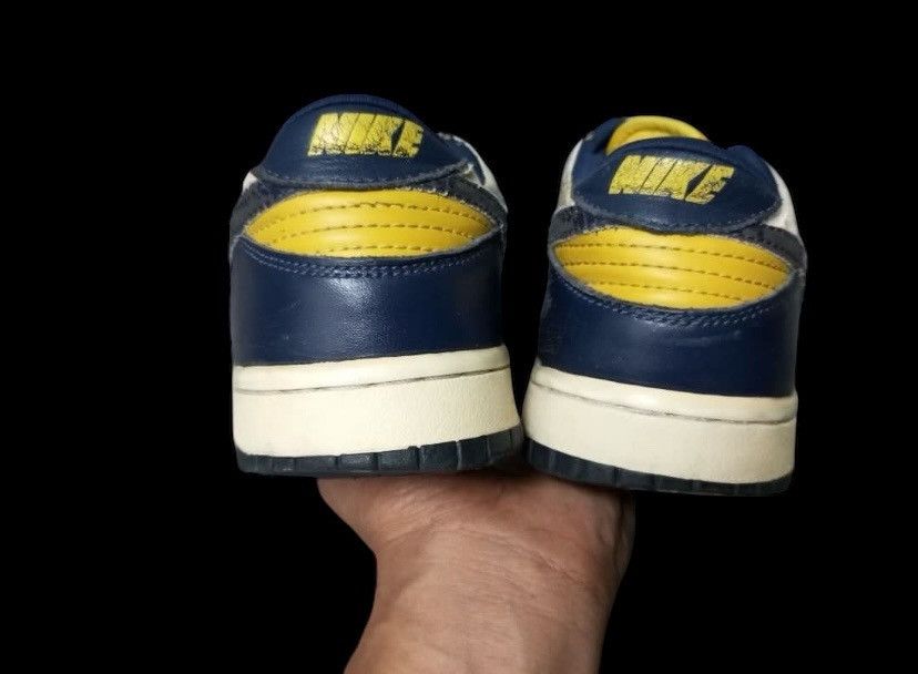 Nike × Vintage Vintage 1999 Nike Dunk Low Michigan Size US 8.5 / EU 41-42 - 5 Thumbnail