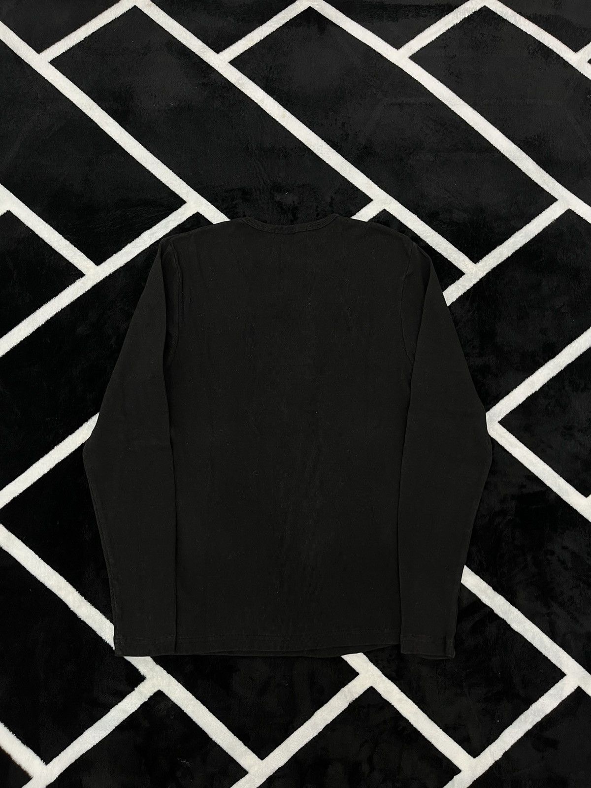 Japanese Brand Gothic Cross Graphic Longsleeve Shirt Black Y2K Grunge Size US M / EU 48-50 / 2 - 6 Thumbnail