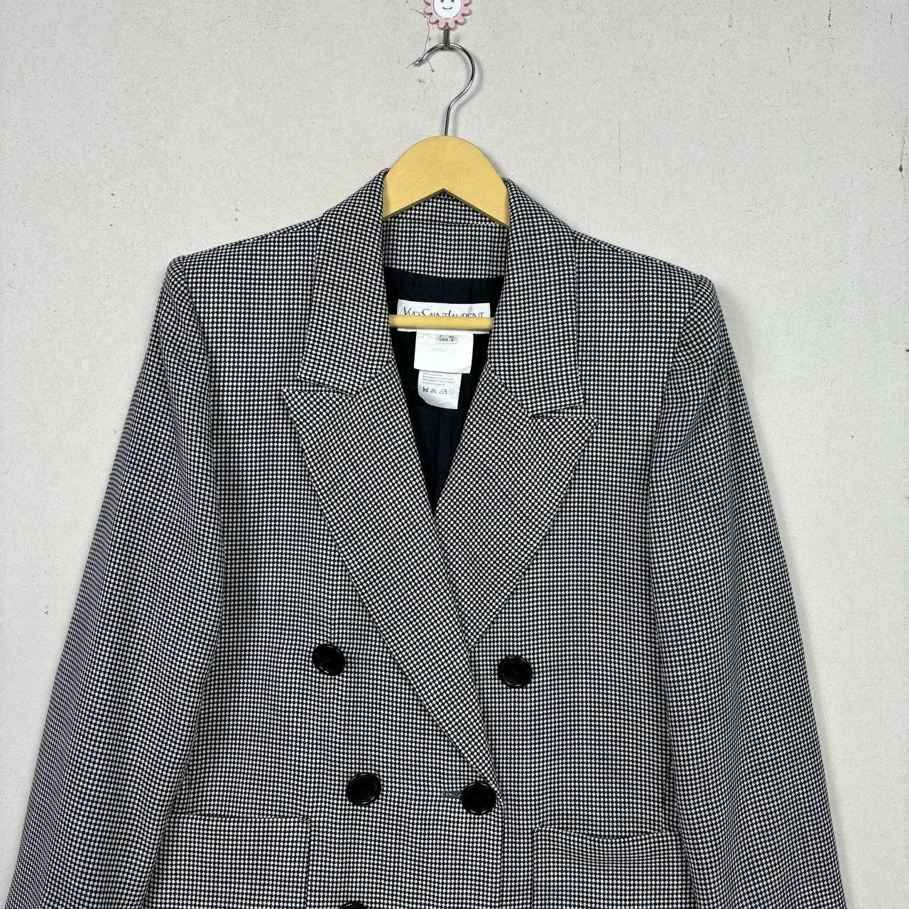 Yves Saint Laurent Yves Saint Laurent Encore Double Breasted Blazer Jacket Size M / US 6-8 / IT 42-44 - 3 Thumbnail