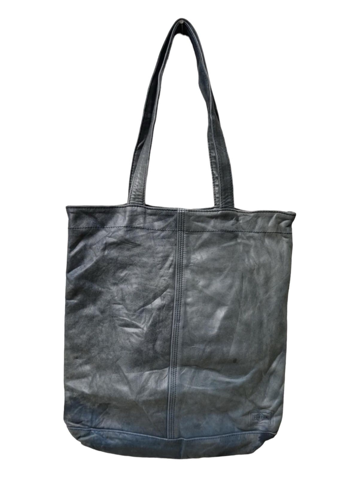 Porter 1990s Porter Tokyo "Shitaji" Horse Leather Frank Tote Bag Size ONE SIZE - 4 Thumbnail