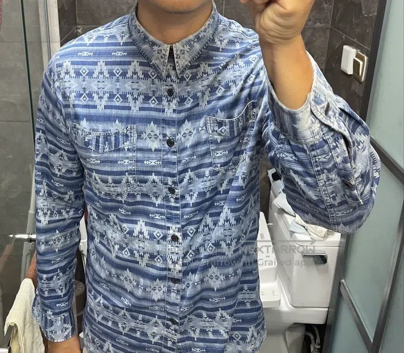 RRL Ralph Lauren RRL Ralph Lauren Limited edition Navajo Western Shirt Size US M / EU 48-50 / 2 - 9 Thumbnail