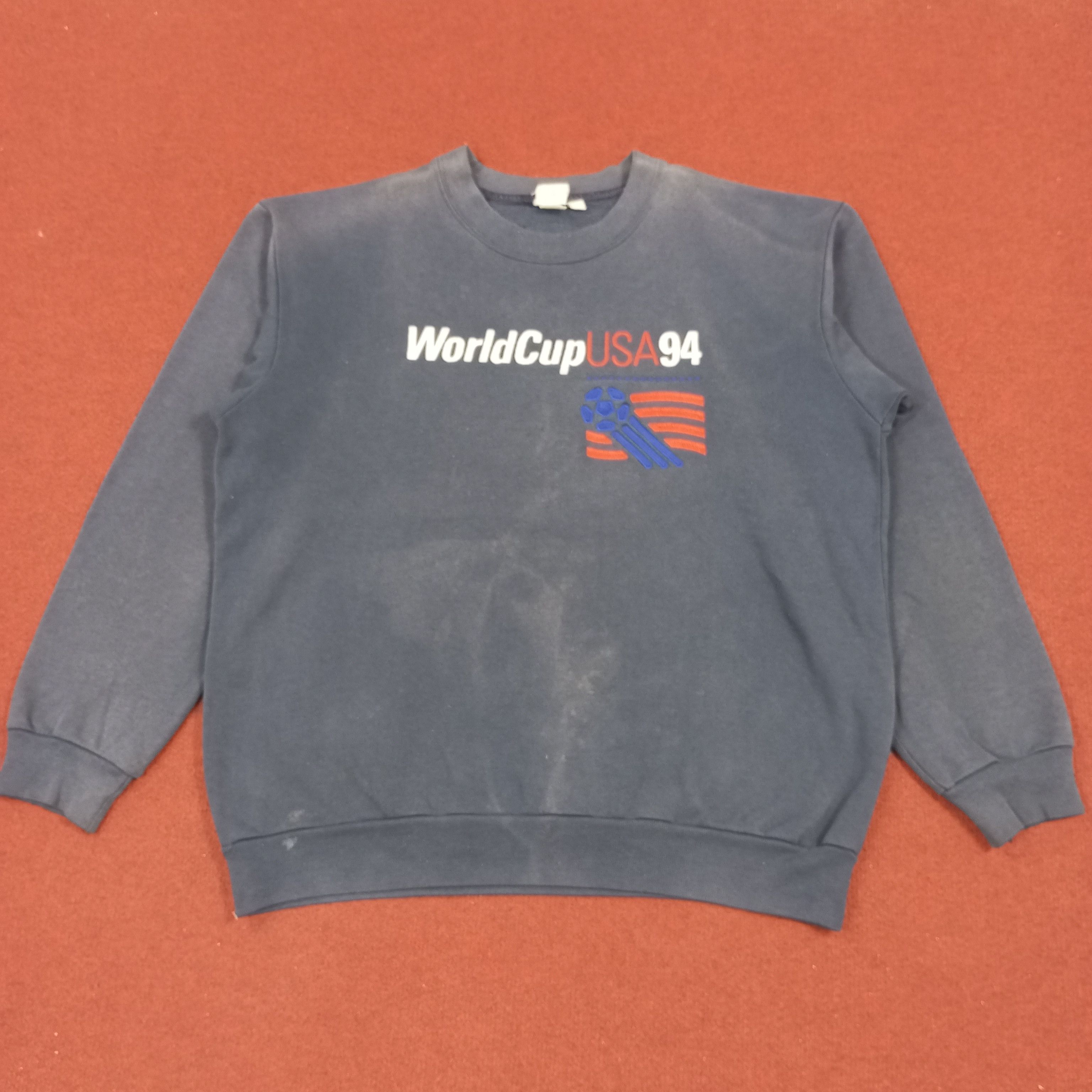 Vintage World Cup USA 94 Vintage Sweatshirt Size US L / EU 52-54 / 3 - 1 Thumbnail