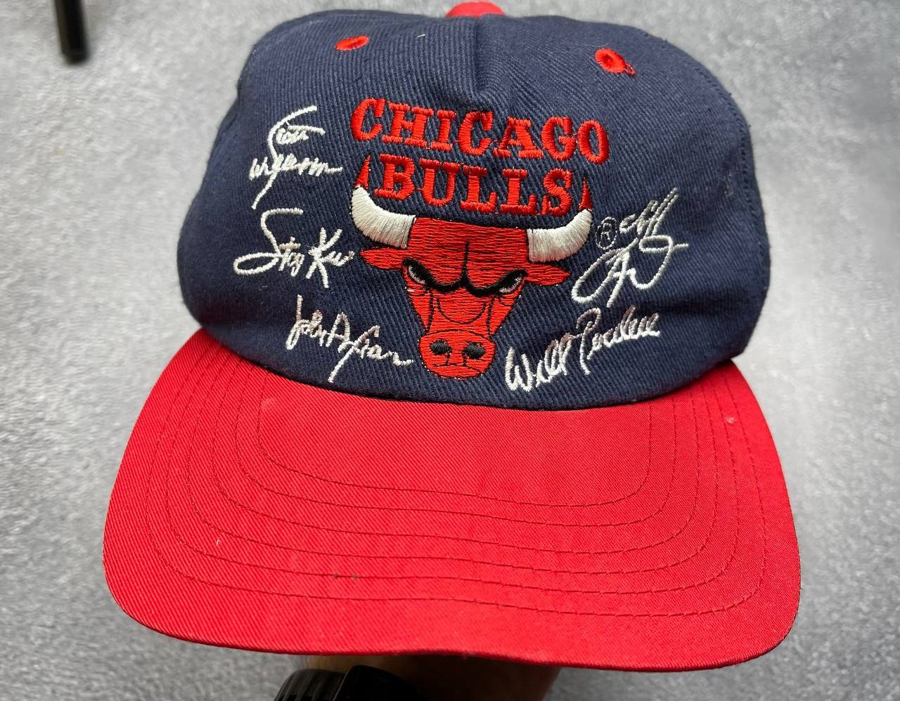 NBA Chicago Bulls vintage cap Size ONE SIZE - 1 Thumbnail