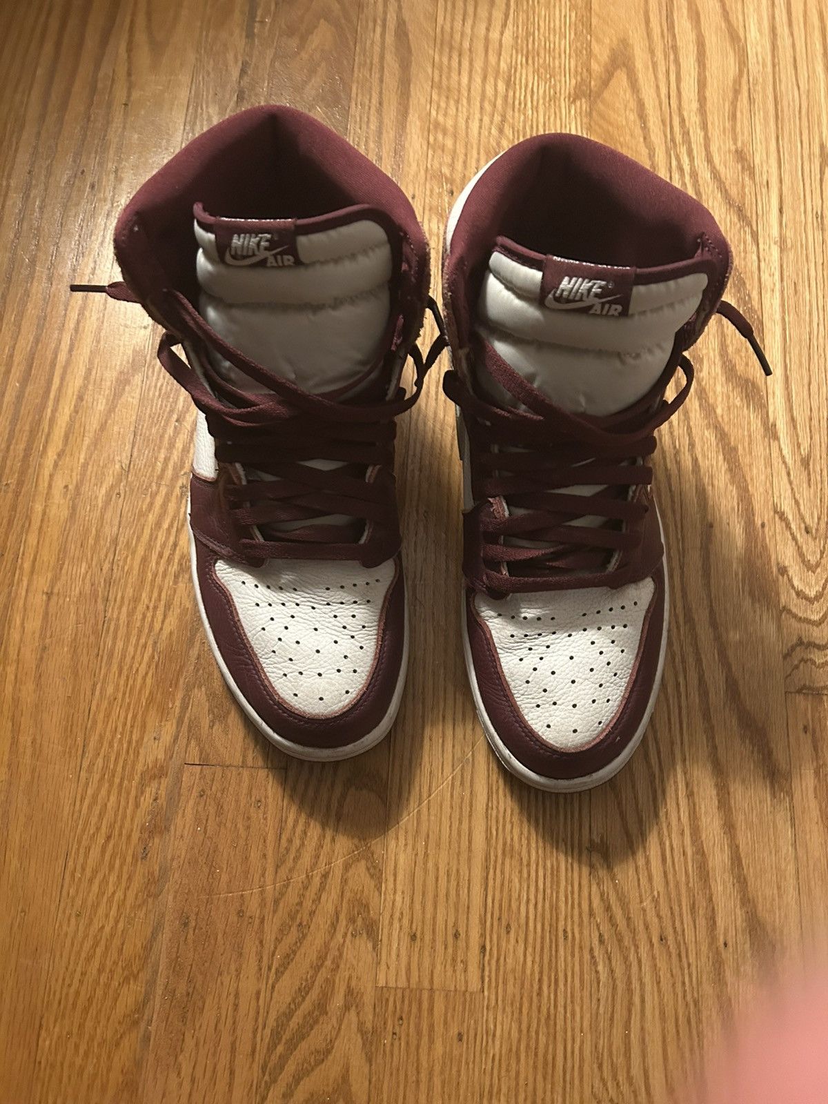 Jordan Brand Jordan 1 Burgundy Mens 11 Size US 11.5 / EU 44-45 - 3 Thumbnail