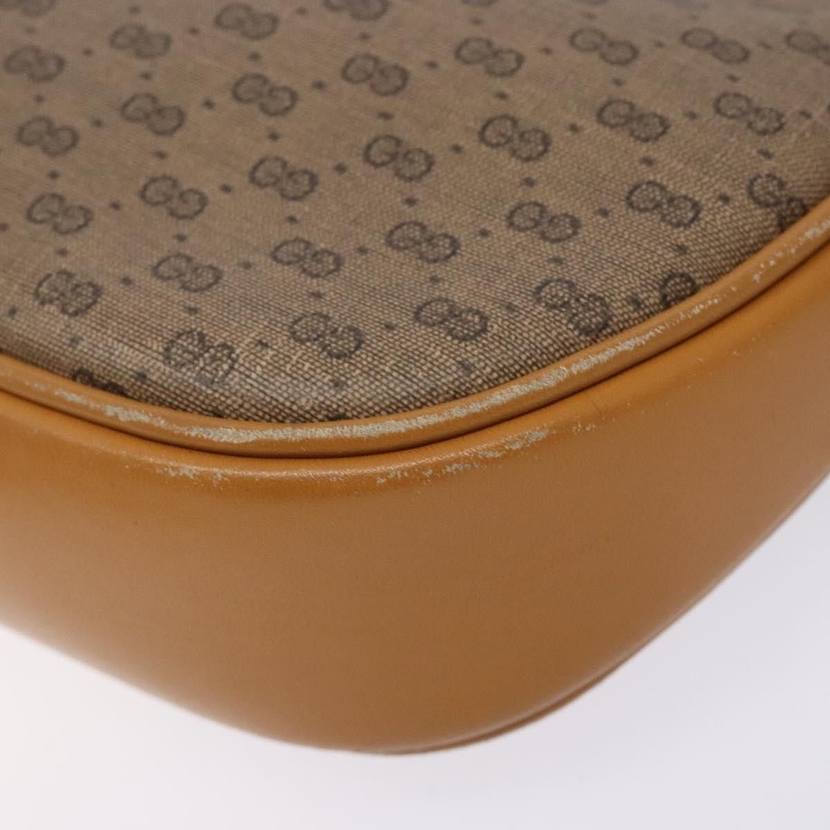 Gucci GUCCI Micro GG Supreme Shoulder Bag Pvc Beige Gold 007 084 Size ONE SIZE - 12 Thumbnail