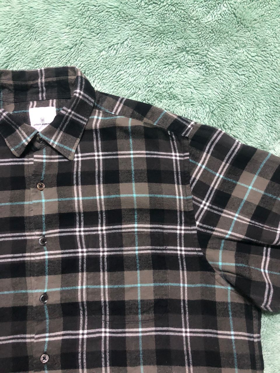 Sophnet. UNIFORM EXPERIMENT SPOHNET. FLANNEL SHIRT SINGLE POCKET Size US L / EU 52-54 / 3 - 7 Thumbnail