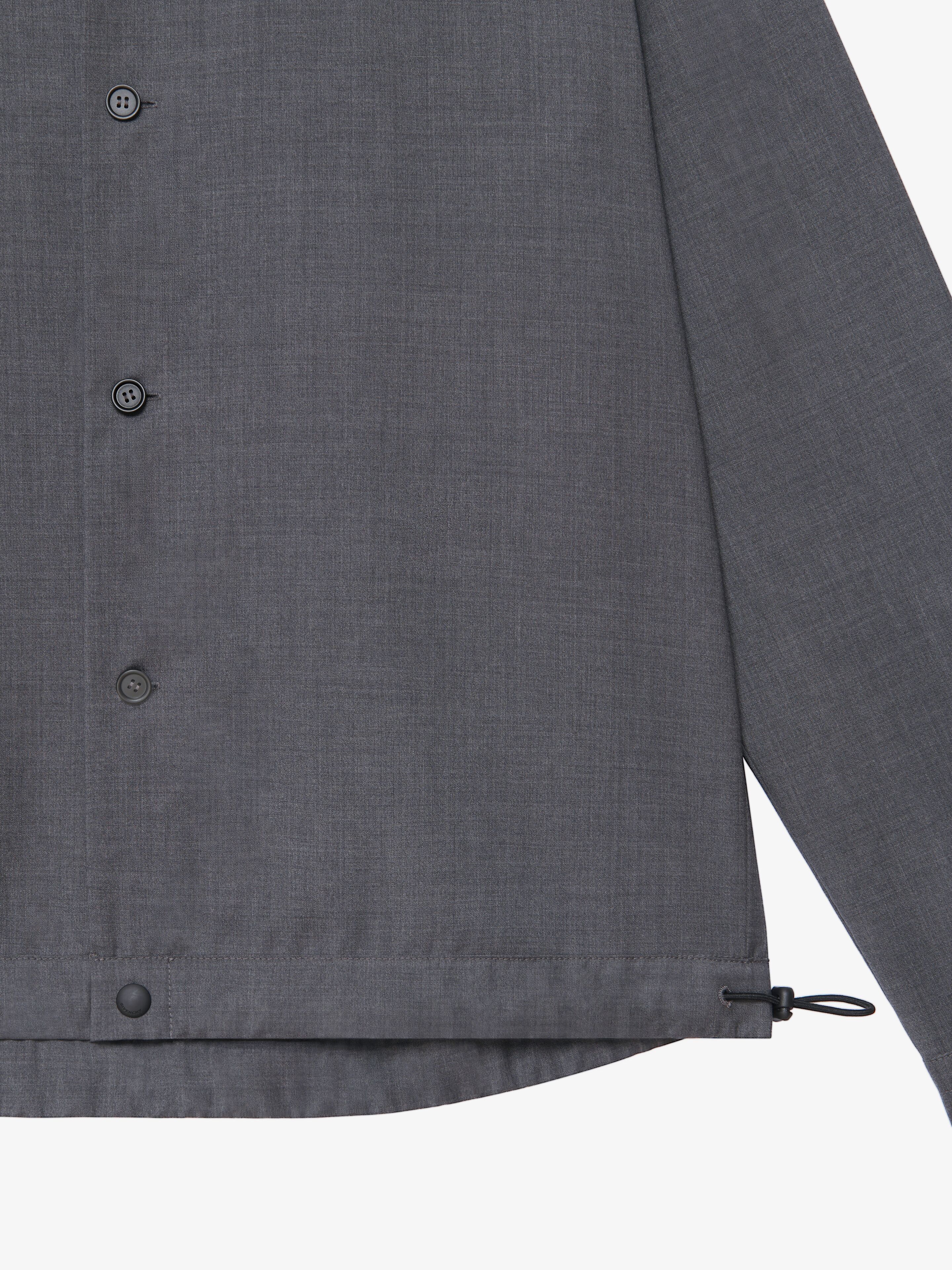 Givenchy o1srvl11e0125 Overshirt in Grey Size US XL / EU 56 / 4 - 4 Thumbnail