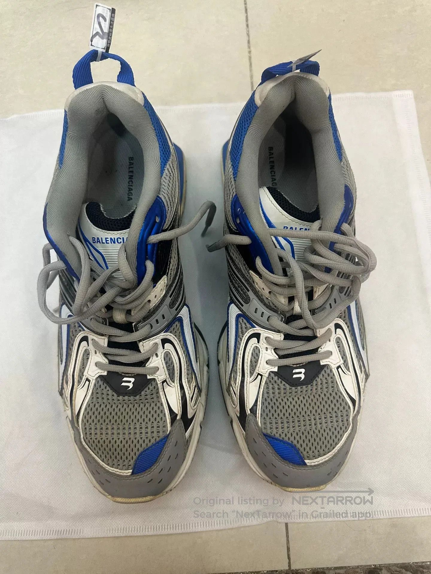 Balenciaga Balenciaga xpander blue sneakers with original box. Size US 10.5 / EU 43-44 - 1 Thumbnail