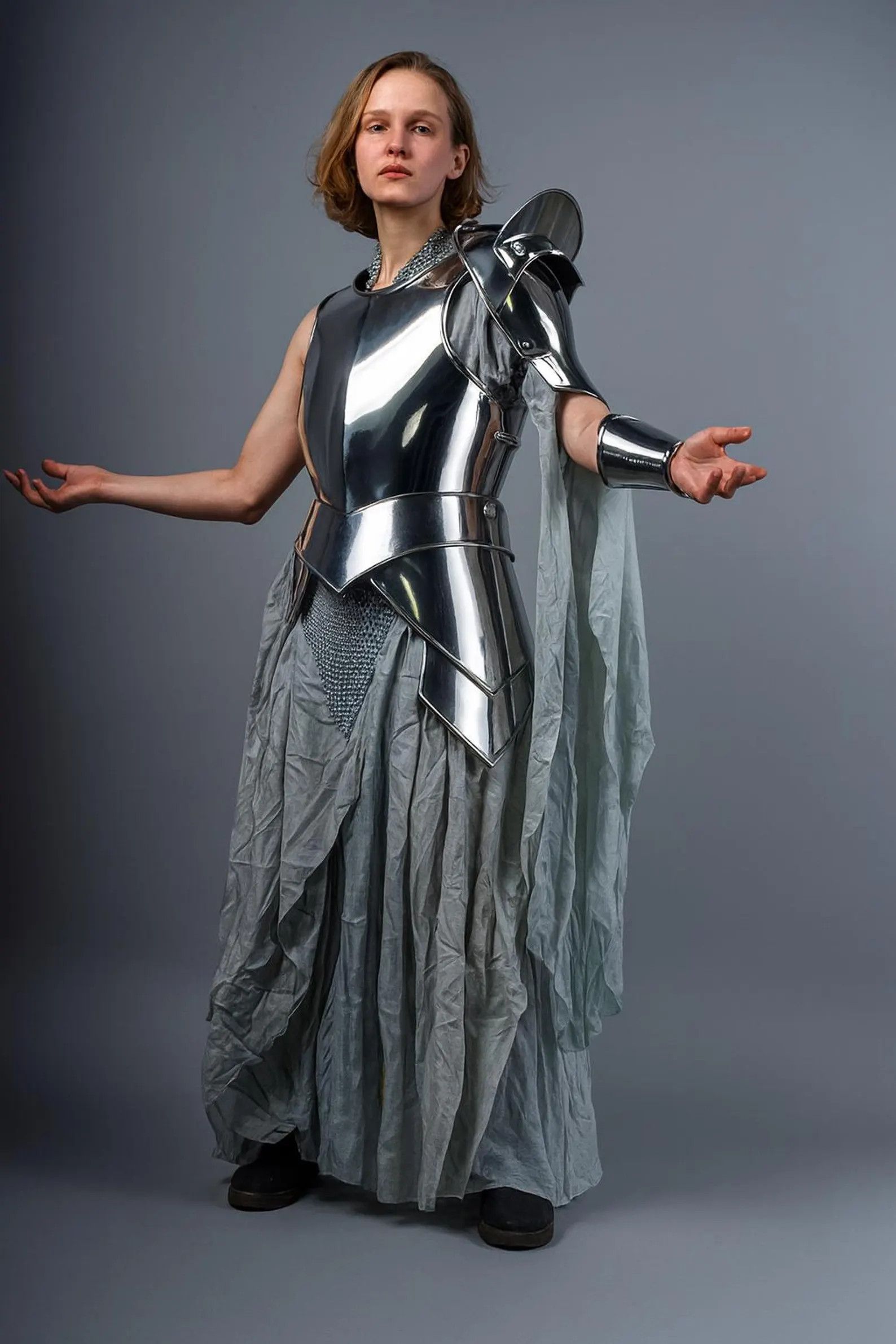 Other Lady Knight Half Armor Suit armor Size ONE SIZE - 2 Thumbnail