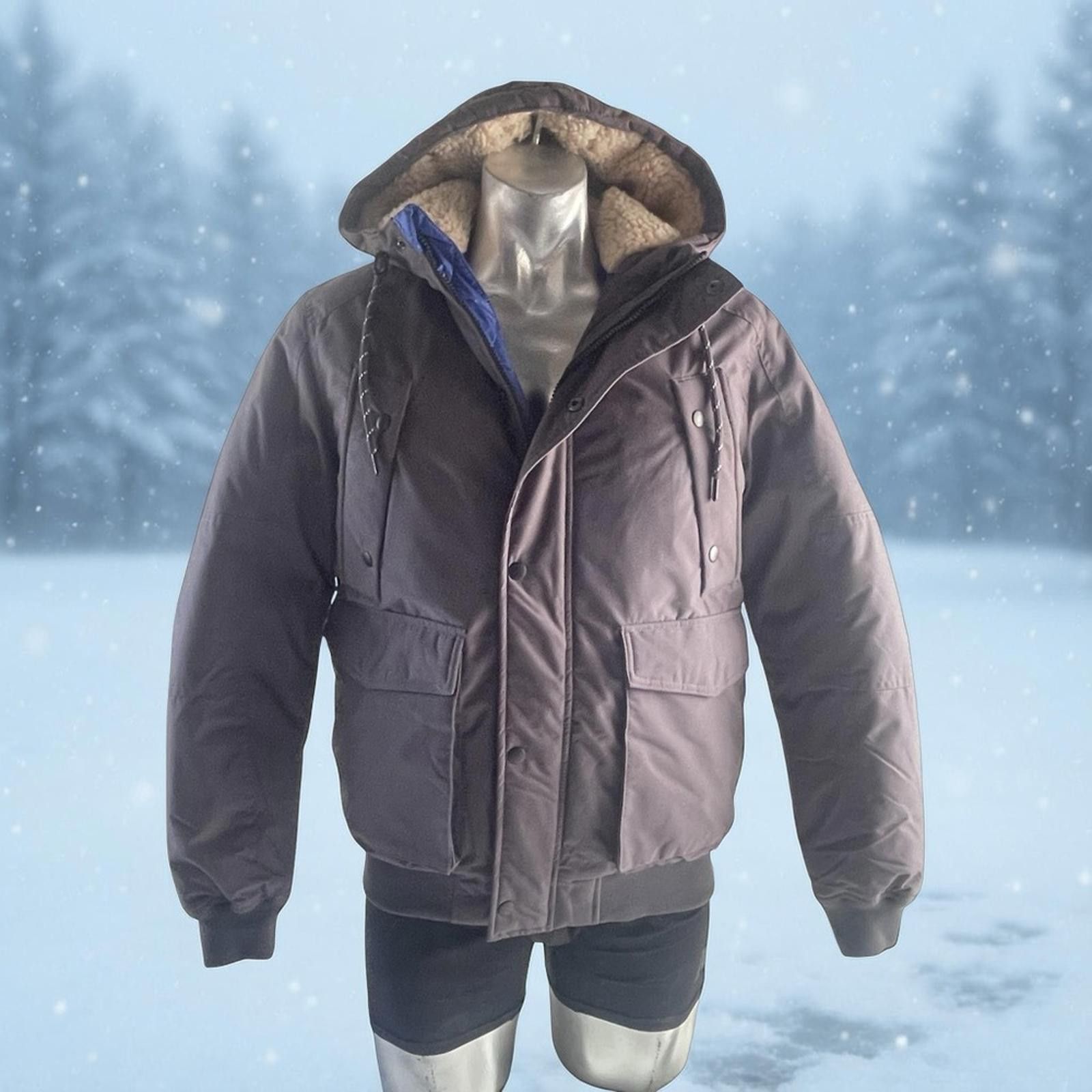 Jack & Jones Jack & Jones Grey Puffer Jacket in Medium Size US M / EU 48-50 / 2 - 1 Thumbnail