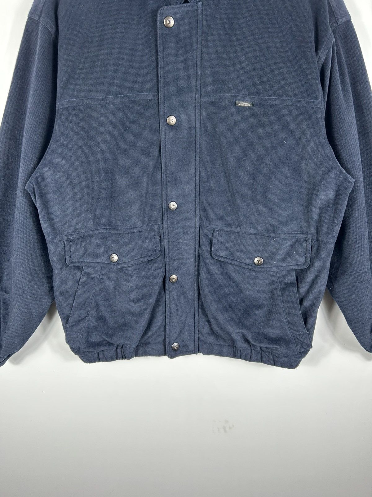 Japanese Brand × Vintage ⚡️Vintage Studio By Intermezzo Bomber Jacket Size US L / EU 52-54 / 3 - 5 Thumbnail