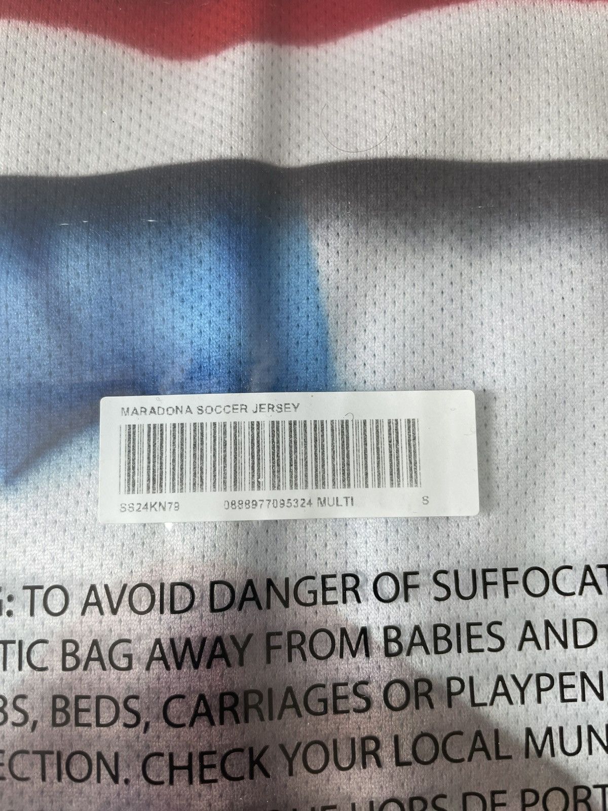 Supreme Supreme Maradona Soccer Jersey Small Size US S / EU 44-46 / 1 - 4 Thumbnail