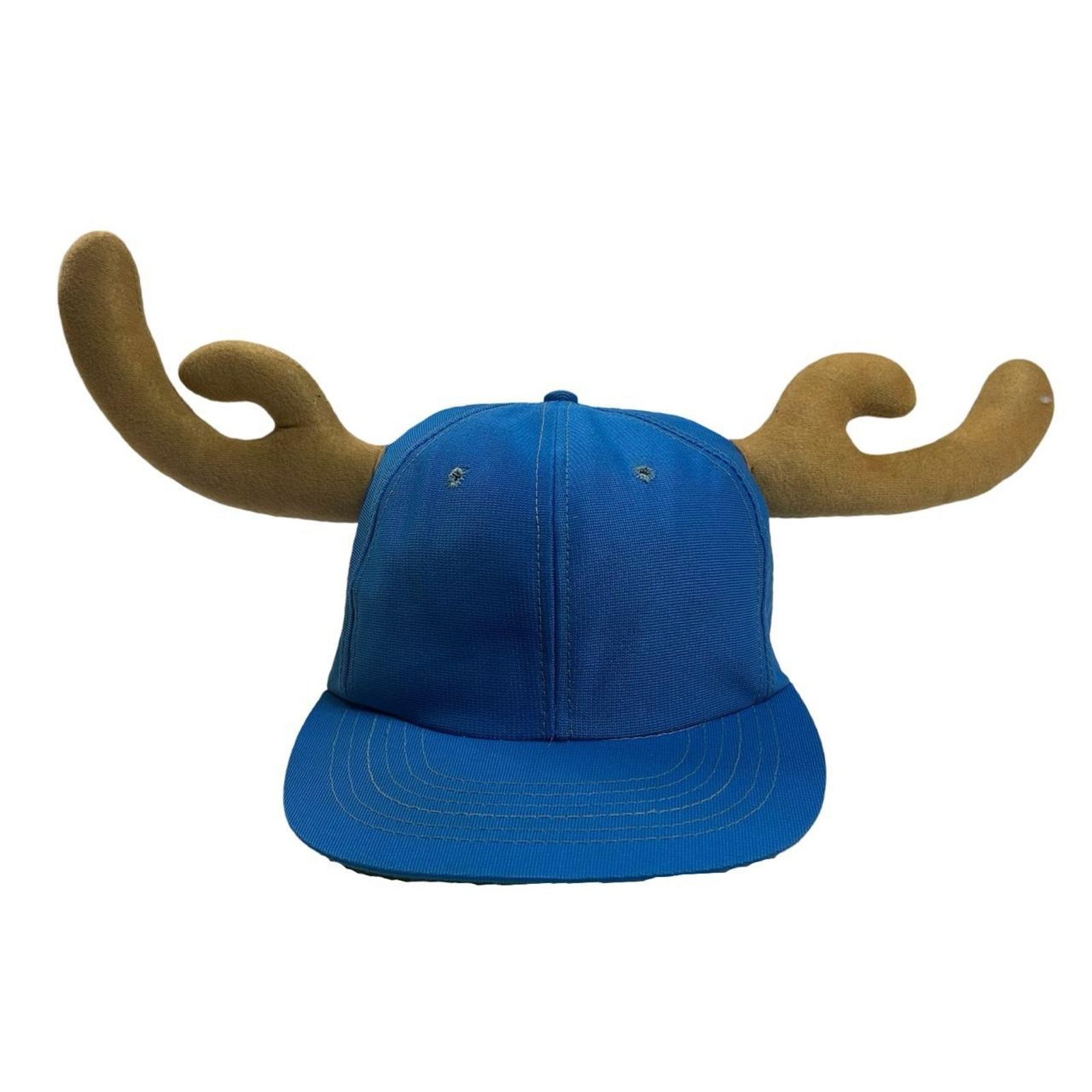Vintage Moose antler baseball cap 70s Size ONE SIZE - 1 Thumbnail