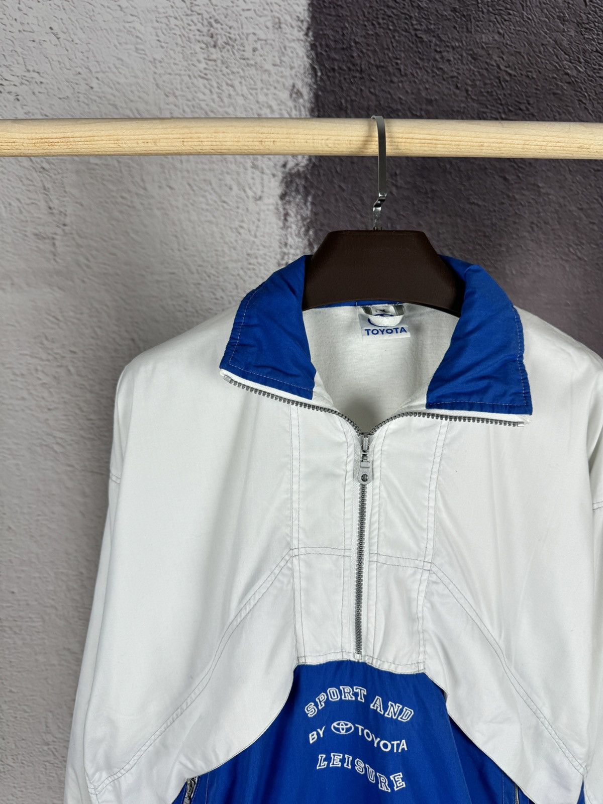 Vintage Toyota Sport & Leisure vintage track suit anorak half zip Size US M / EU 48-50 / 2 - 6 Thumbnail