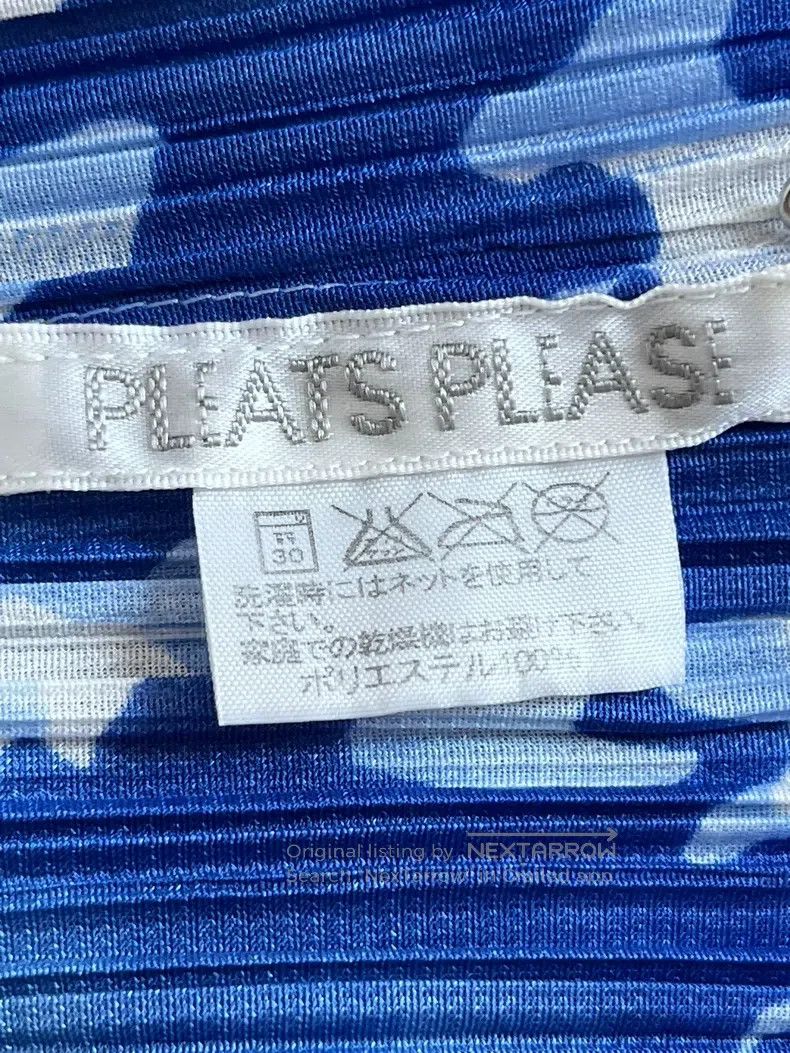 Issey Miyake Issey Miyake Blue Dress Size L / US 10 / IT 46 - 3 Thumbnail