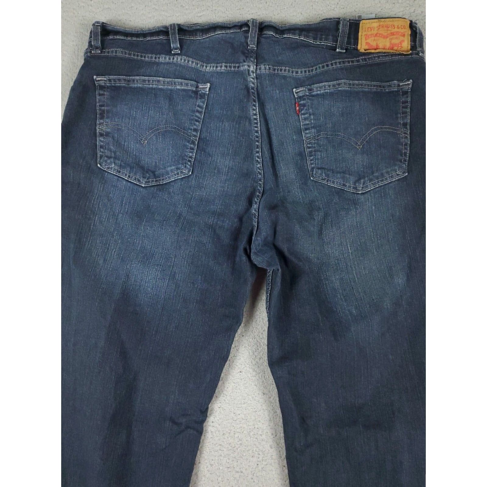 Levi's Levis Mens Relaxed Straight Leg Jeans Blue 42x30 Extra Large XL Size US 42 / EU 58 - 7 Thumbnail