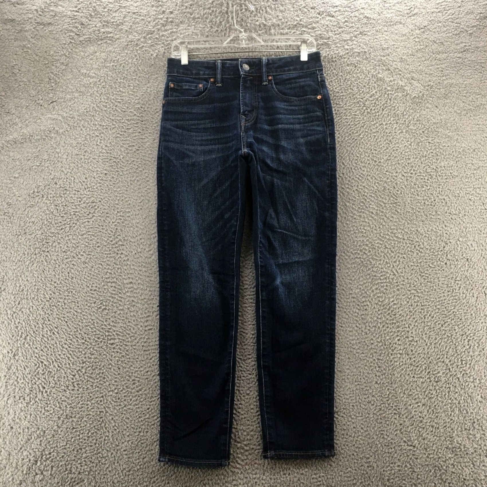American Eagle Outfitters American Eagle Outfitters Airflex+ Skinny Jeans Mens 28x30 Blue Denim Zip Fly Size US 28 / EU 44 - 2 Thumbnail
