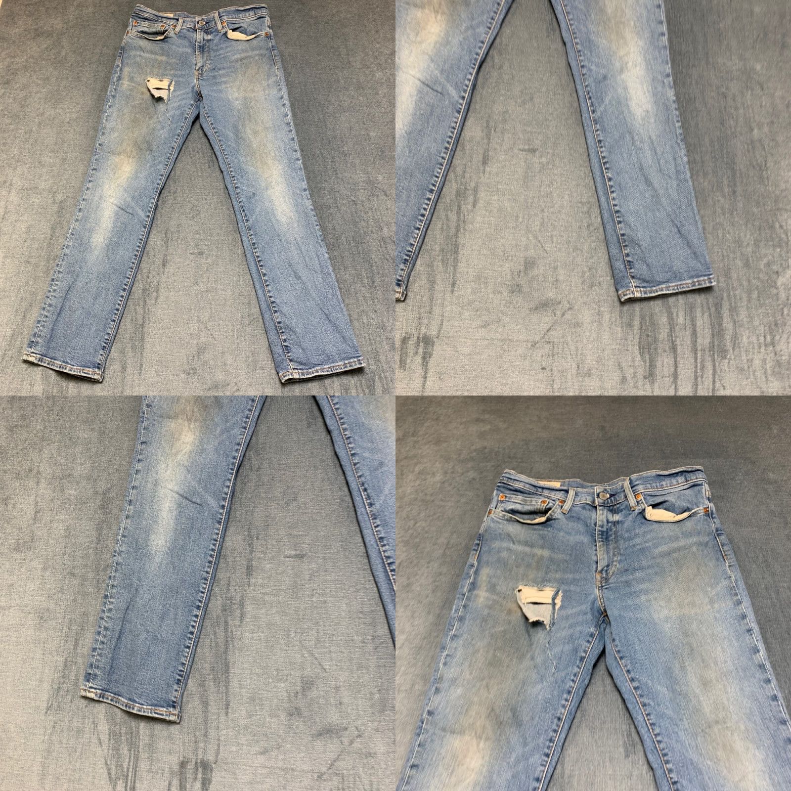 Levi's Levi's 511 Premium Slim Fit Jeans Mens 34x30 Blue Denim Performance Straight Leg Size US 34 / EU 50 - 8 Thumbnail