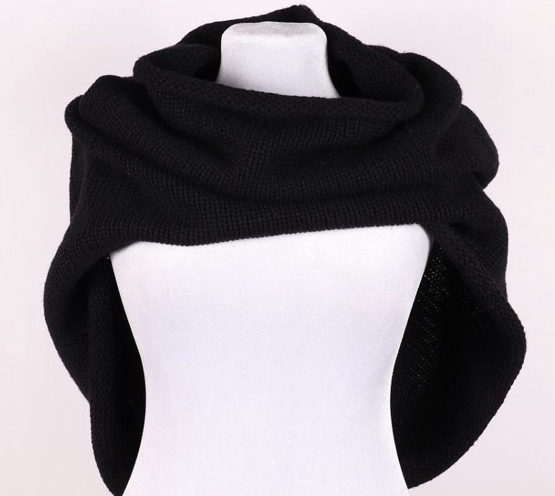 Alexander McQueen Alexander McQueen FW2008 Runway Cashmere Hood Hats Scarf Size ONE SIZE - 2 Thumbnail