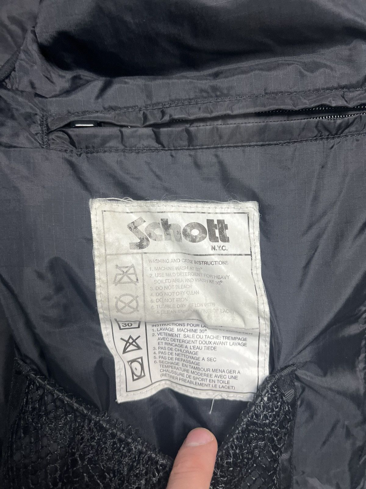 Schott Vintage Schott Down Puffer Vest Size US L / EU 52-54 / 3 - 7 Thumbnail