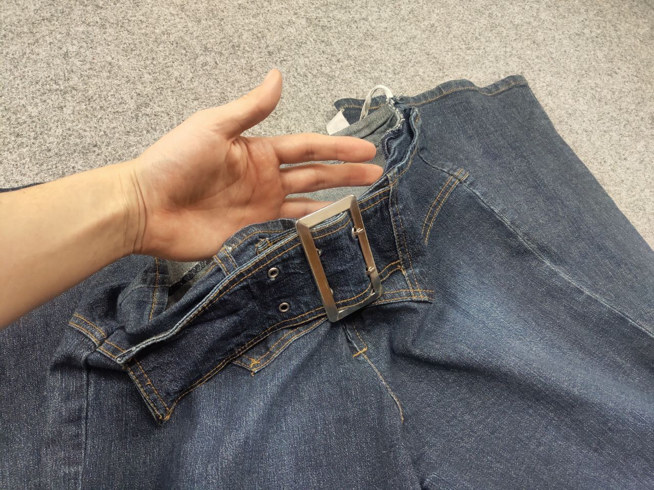 If Six Was Nine Vintage Japan Hysteric Style Jeans Flared Denim Jeans Y2K Size 36" / US 14 / IT 50 - 15 Thumbnail