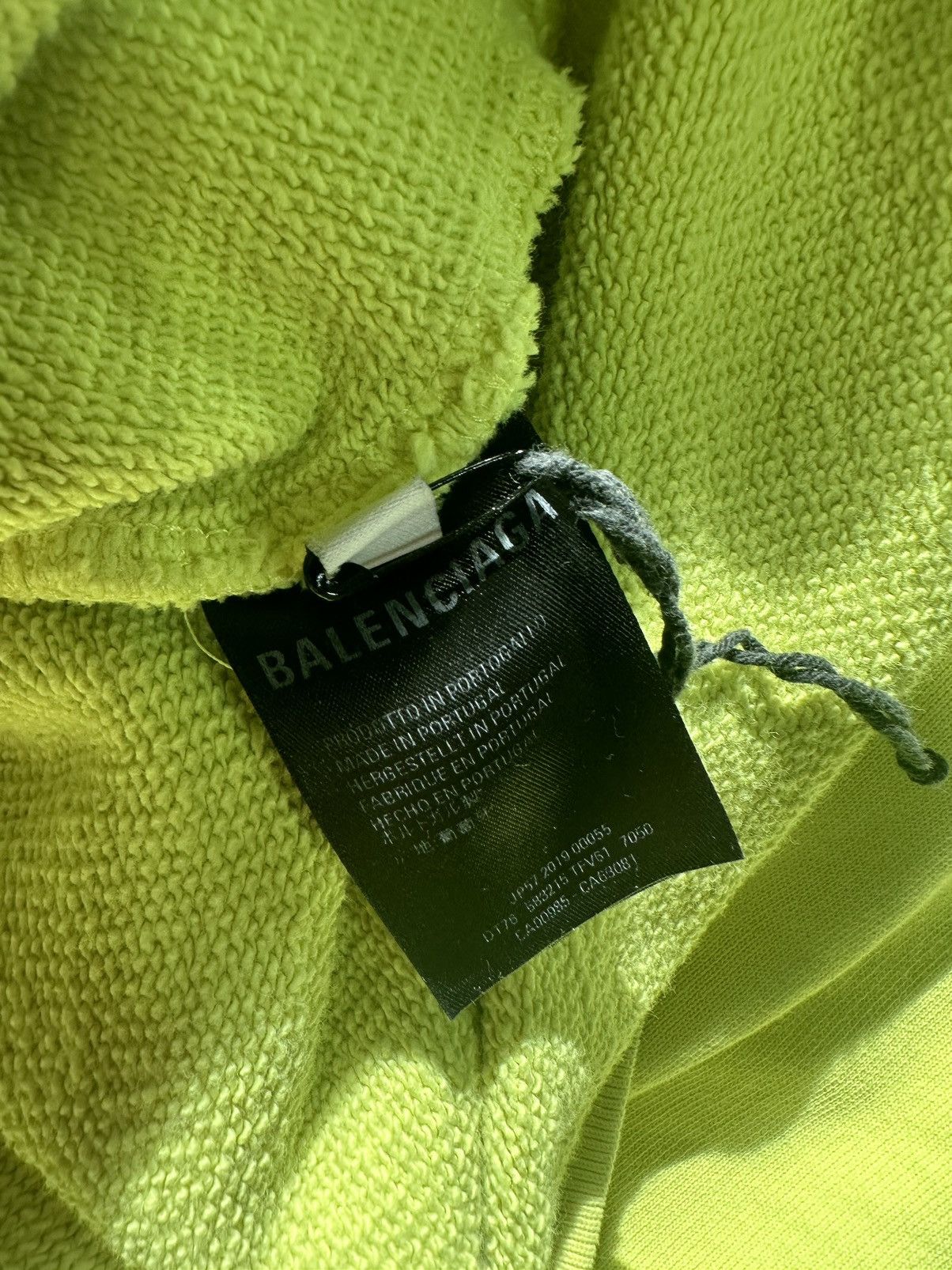 Balenciaga Balenciaga Fluo BB Neon Logo Hoodie size Small Size US S / EU 44-46 / 1 - 5 Thumbnail
