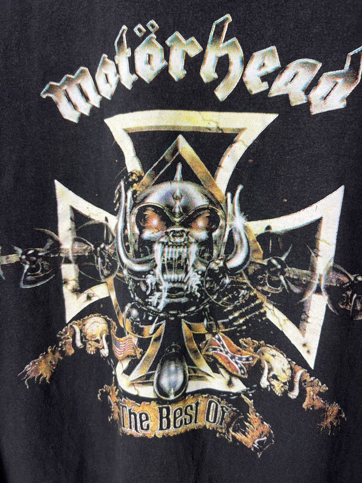Band Tees Vintage Motorhead England The Best Of Big Logo Rock Band Tee Size US S / EU 44-46 / 1 - 5 Thumbnail