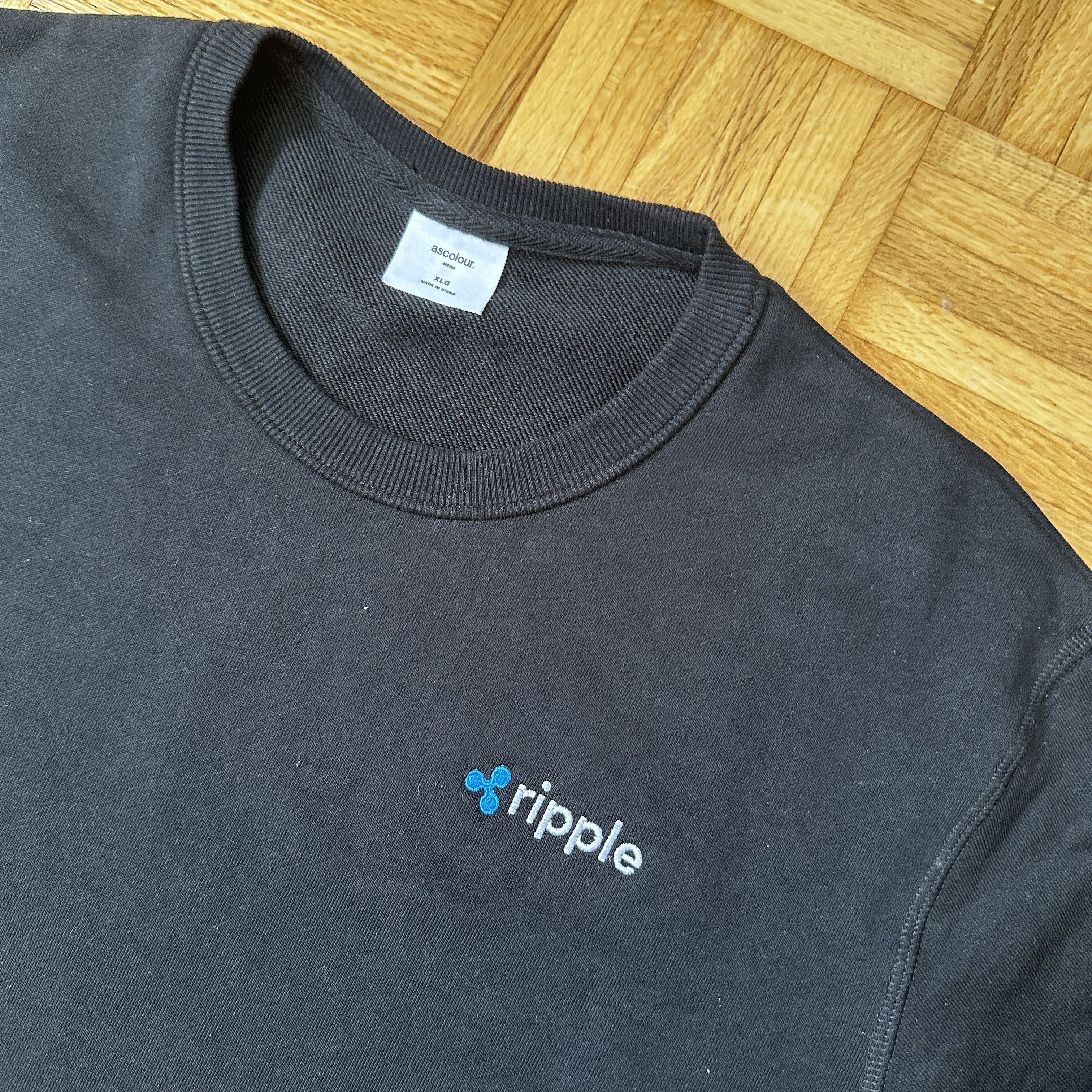 Other Ripple XRP Ledger Logo Crewneck Sweater Black XL Size US XL / EU 56 / 4 - 2 Thumbnail