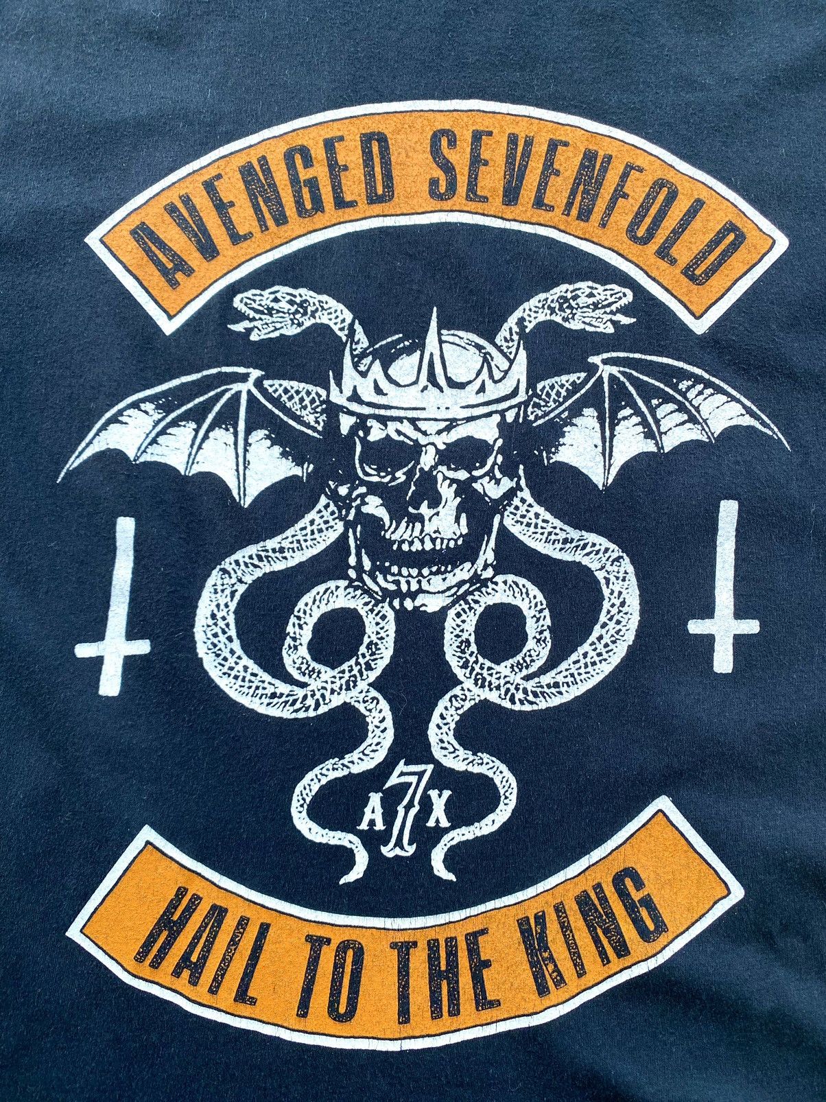 Band Tees Vintage Avenged Sevenfold Band Rock T Shirt Size US L / EU 52-54 / 3 - 3 Thumbnail
