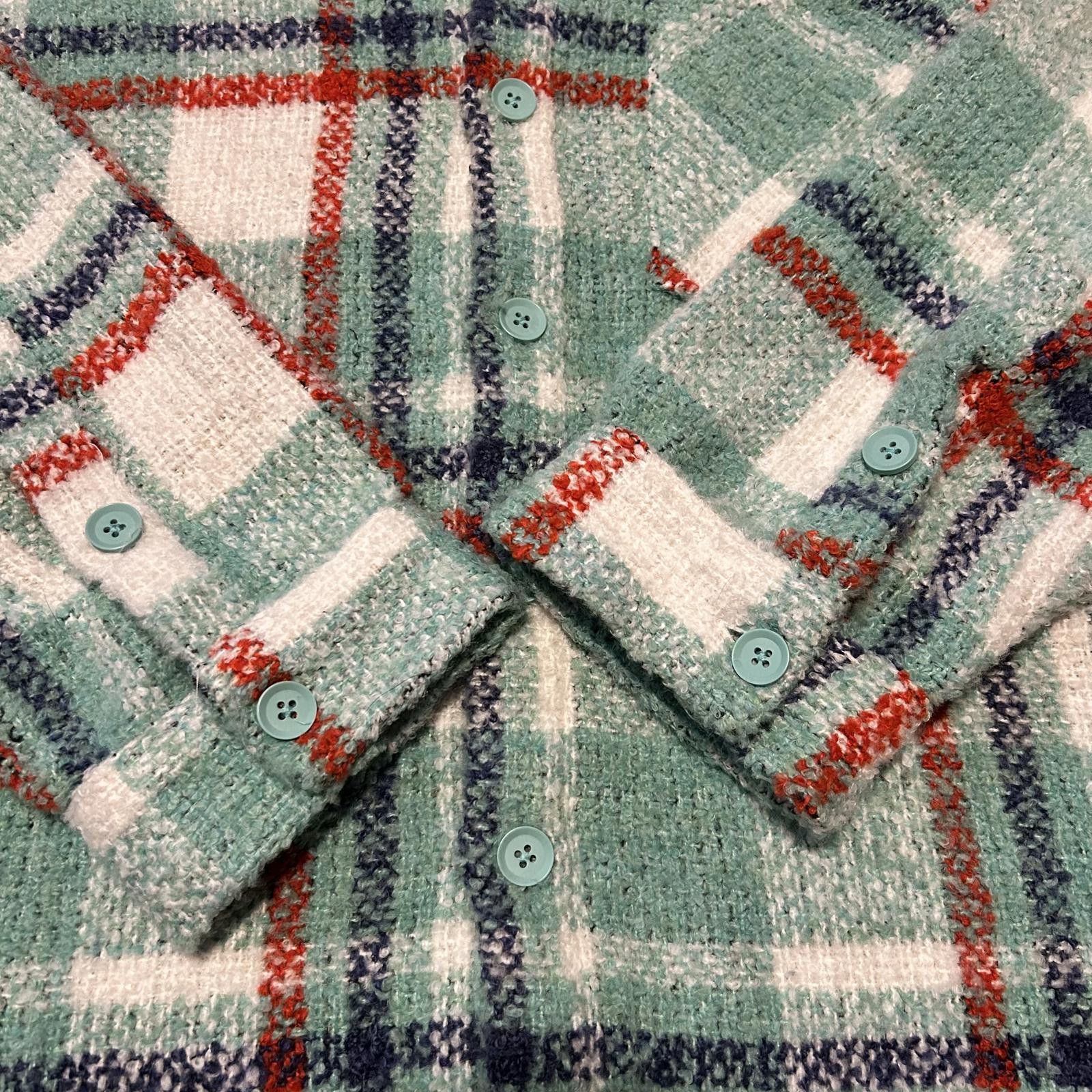 Boohoo Oversized Plaid Shacket Boohoo size XL Shirt Jacket Size US XL / EU 56 / 4 - 7 Thumbnail