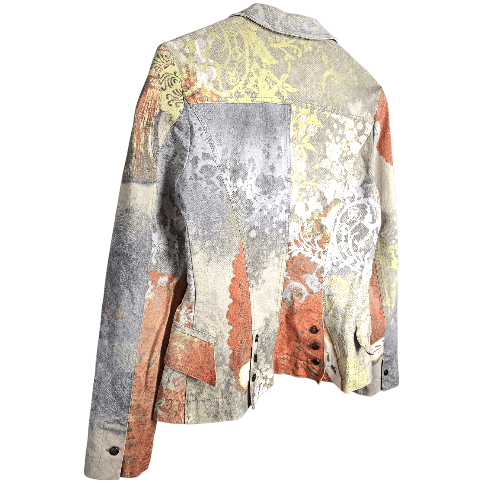 Just Cavalli Rare Vintage Just Cavalli Glimmer Print Blazer Archive Size S / US 4 / IT 40 - 9 Thumbnail