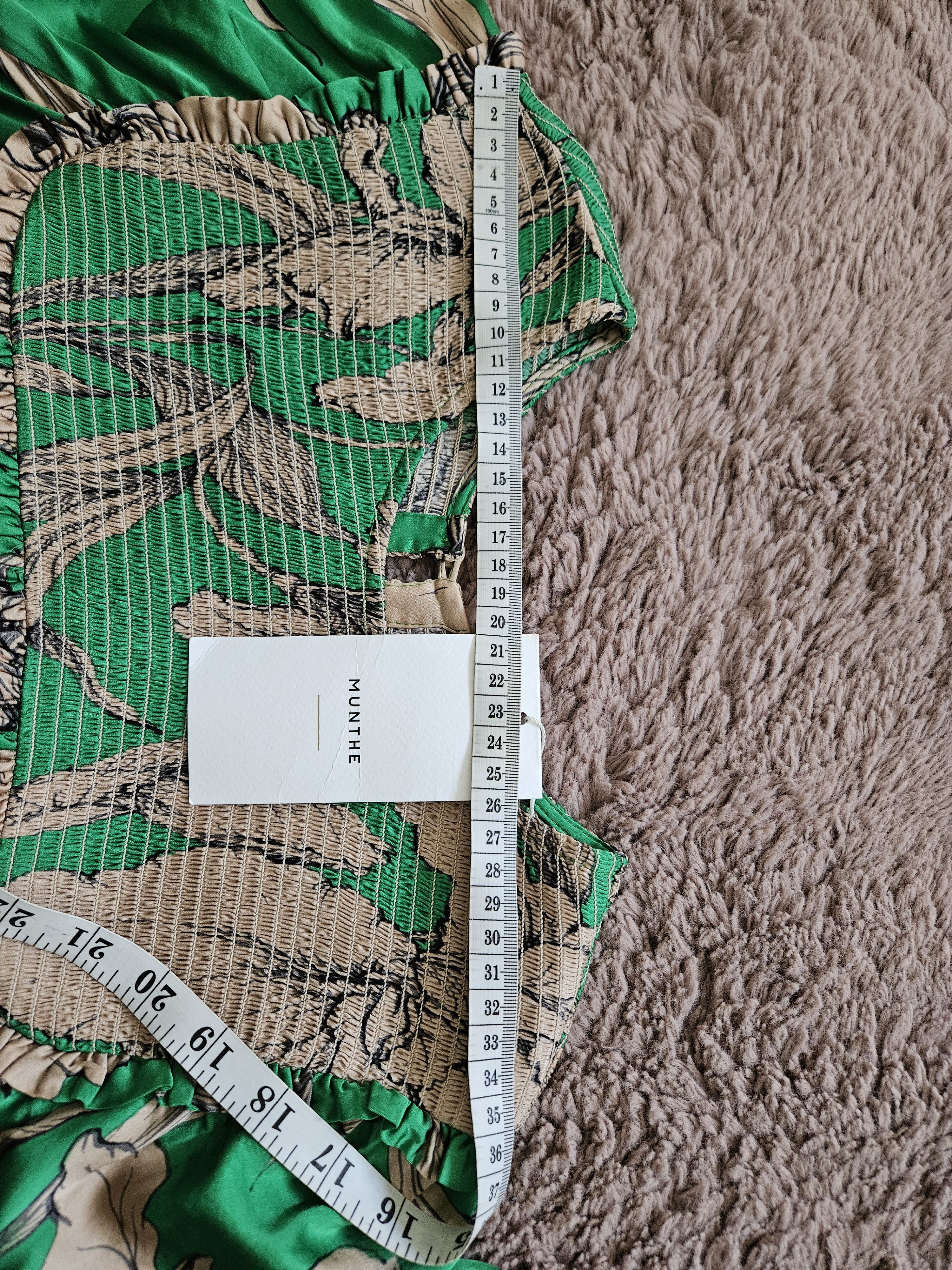 MUNTHE green floral boho Munthe Mid-length dress Size M / US 6-8 / IT 42-44 - 8 Thumbnail
