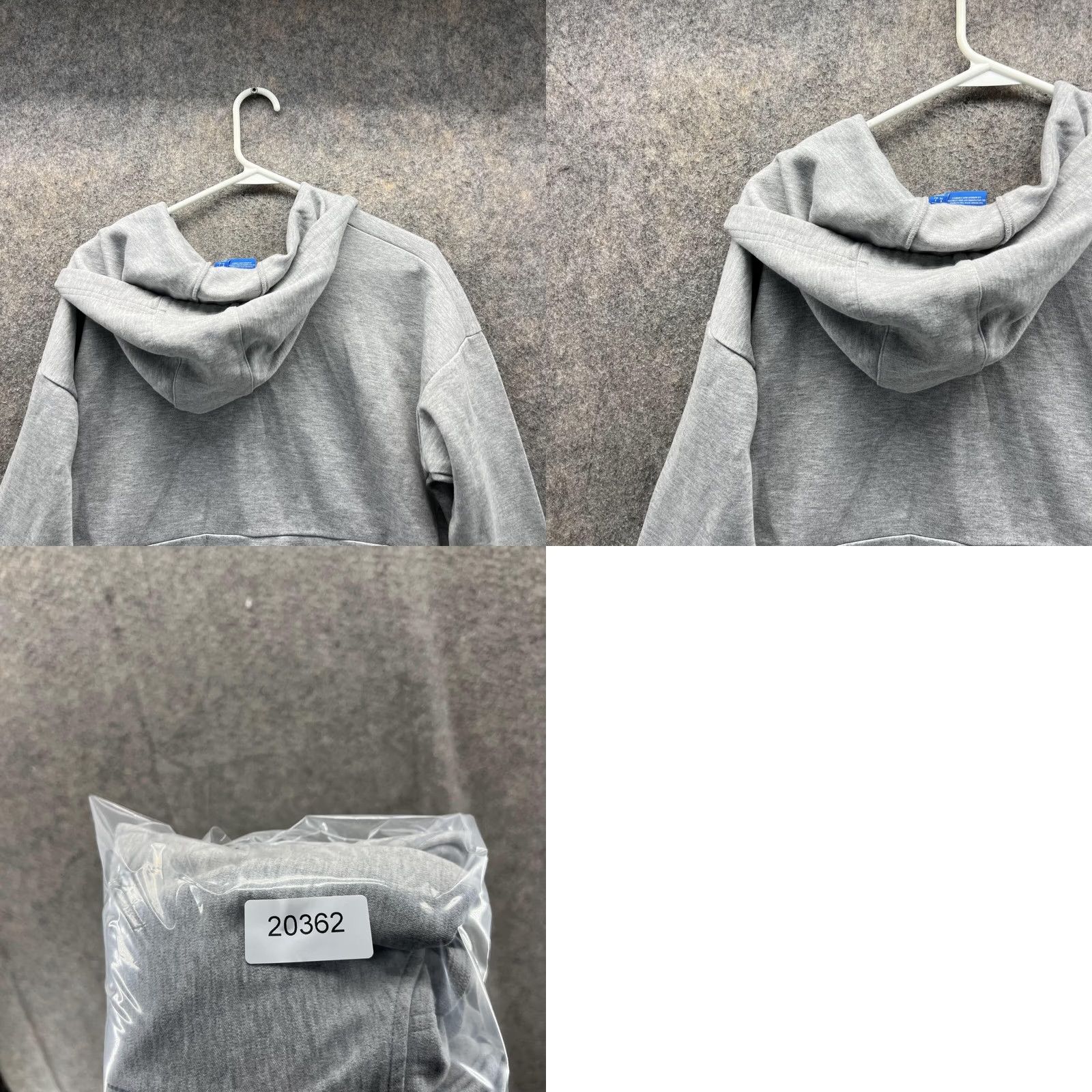 Adidas Adidas Sweater Women Small Gray Hoodie Sweatshirt Pullover Trefoil Original Size S / US 4 / IT 40 - 9 Thumbnail