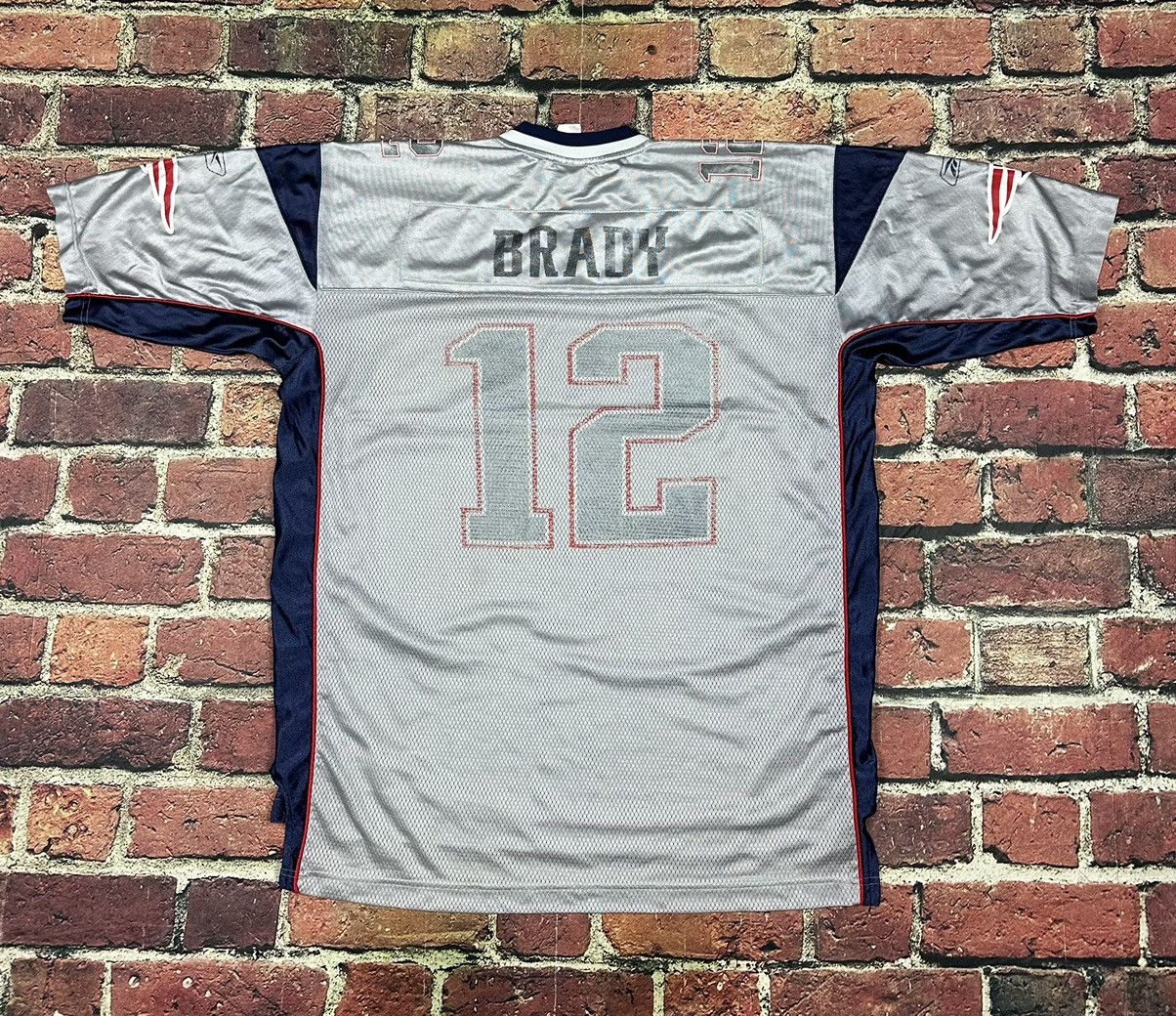 Reebok Vintage New England Patriots Jersey Tom Brady Alternate Size US XXL / EU 58 / 5 - 2 Thumbnail