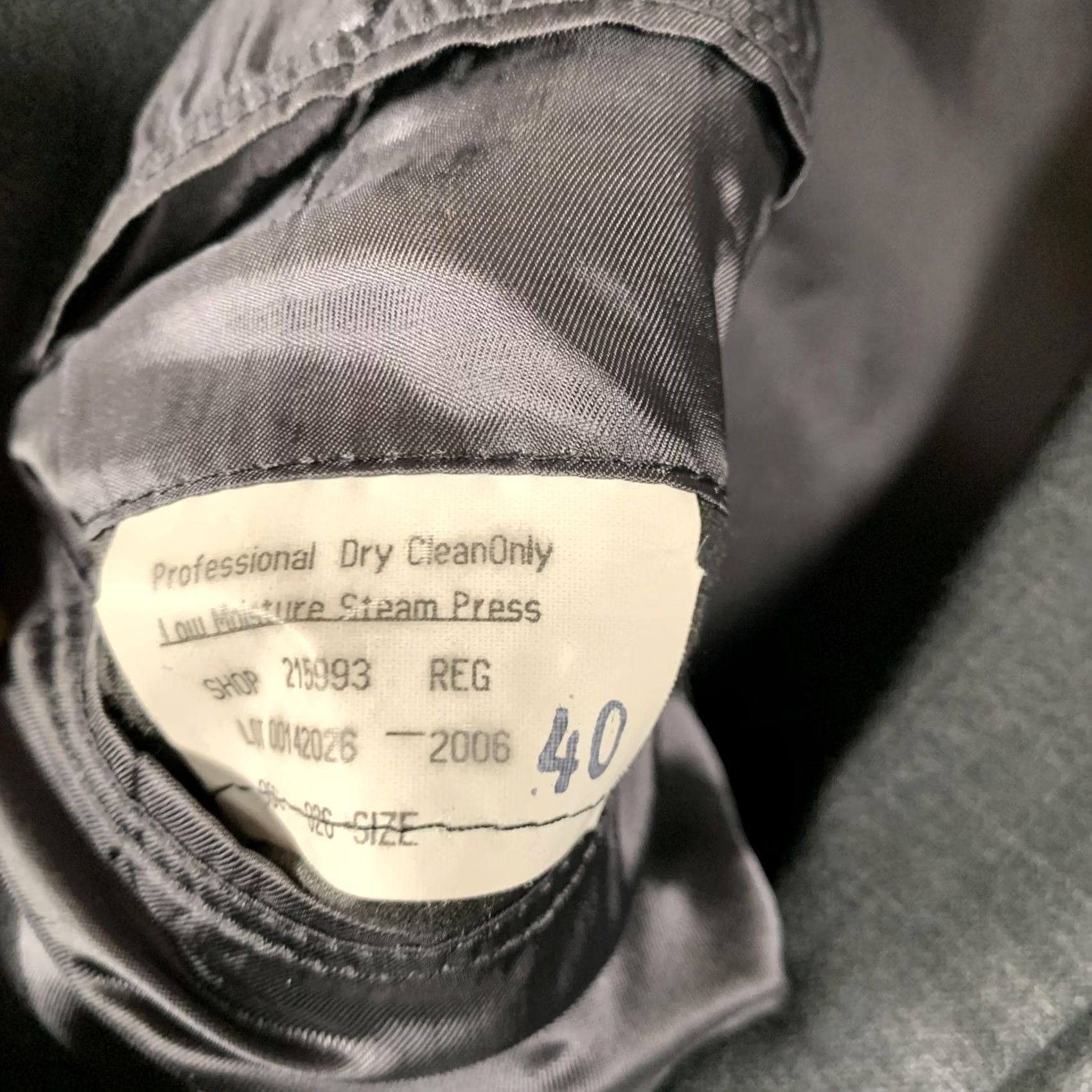 Brooks Brothers Brooks Brothers Suit Jacket Mens 40 Regular Gray Wool 2 Button Blazer Made USA Shirt? Size 40R - 7 Thumbnail