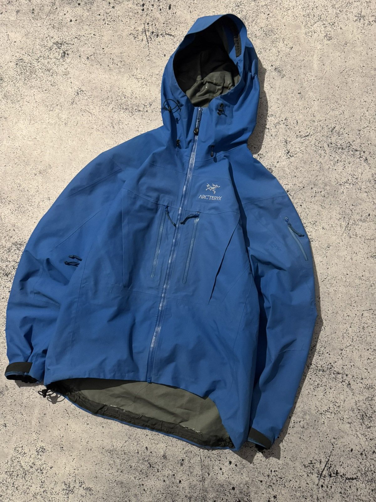 Arc'teryx Vintage Arcteryx Alpha SV Gore Tex Blue Jacket Size US L / EU 52-54 / 3 - 4 Thumbnail