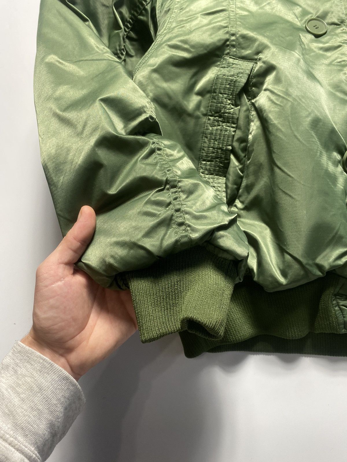 Rare Southpole N-2B Parka Bomber Jacket Flying millitary