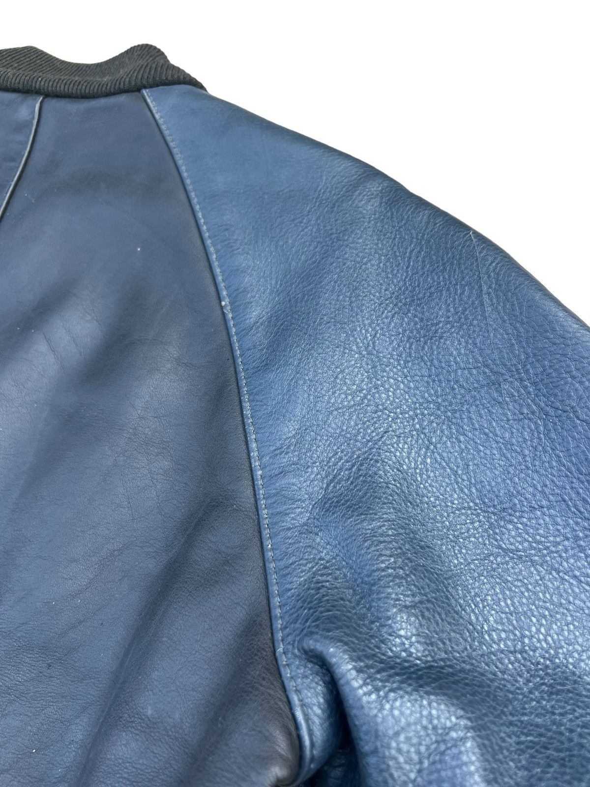 Vanson Leathers Vintage Vanson Leathers Distress Patina Leather Jacket Size US S / EU 44-46 / 1 - 19 Thumbnail