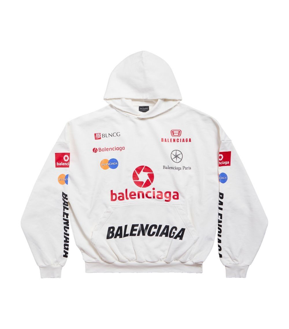 o1bcso1str0125 Top League Hoodie Oversized in Multicolor