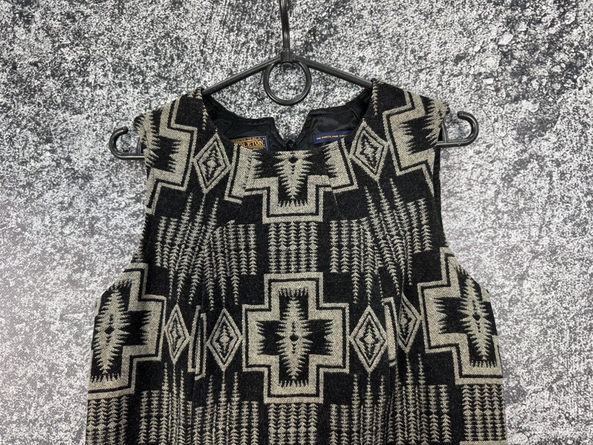 Pendleton Pendleton Dress Aztec Tribal Native Black Wool USA Size M Size M / US 6-8 / IT 42-44 - 2 Thumbnail
