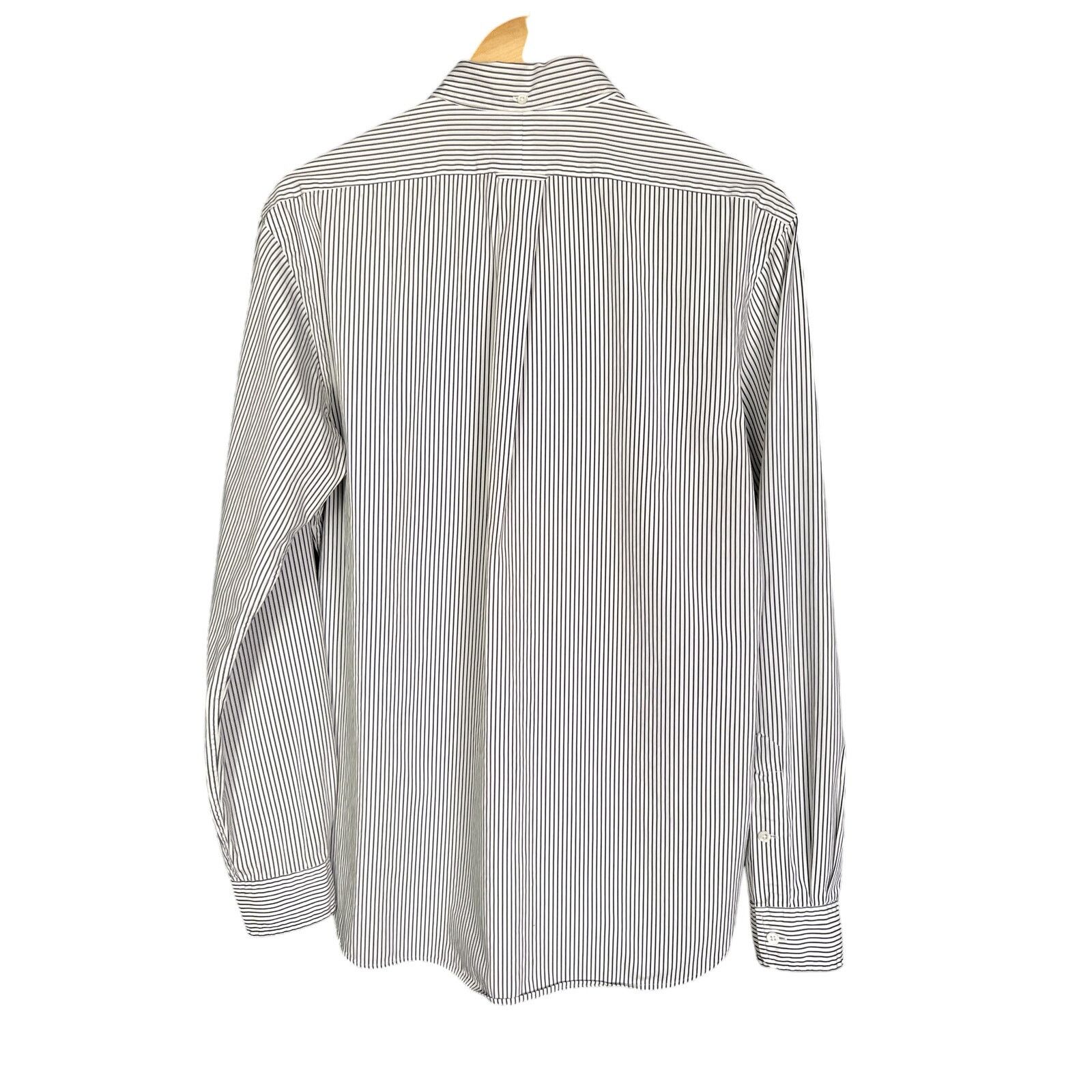 Ralph Lauren Vintage Men's Ralph Lauren Black Striped Button-Down - M Size US M / EU 48-50 / 2 - 2 Thumbnail